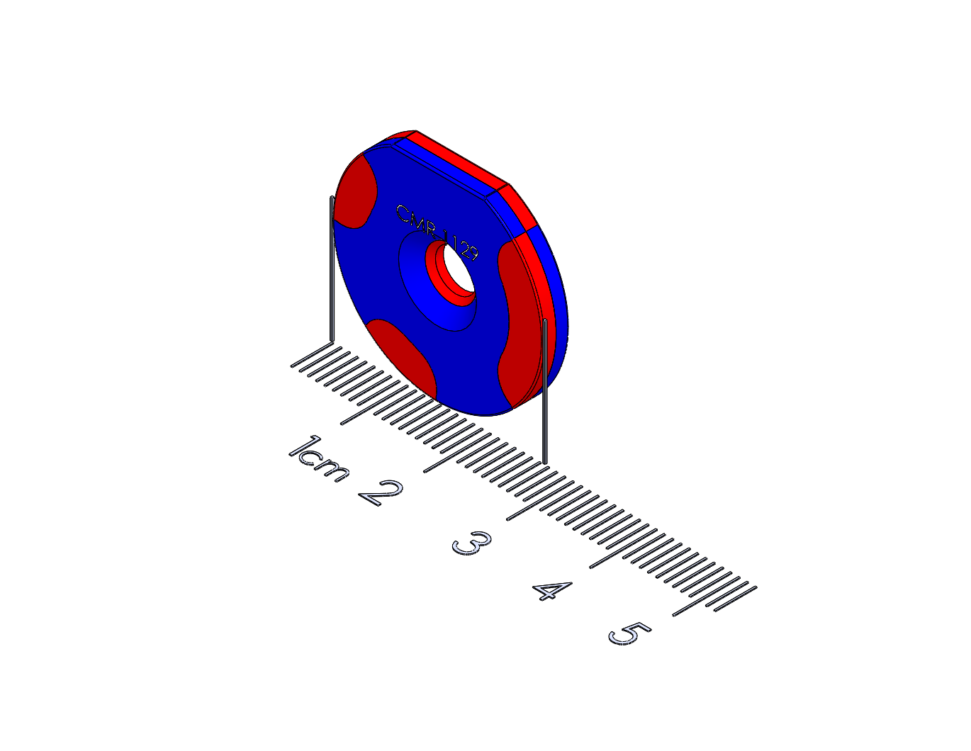 Model of Polymagnet # 1001129.