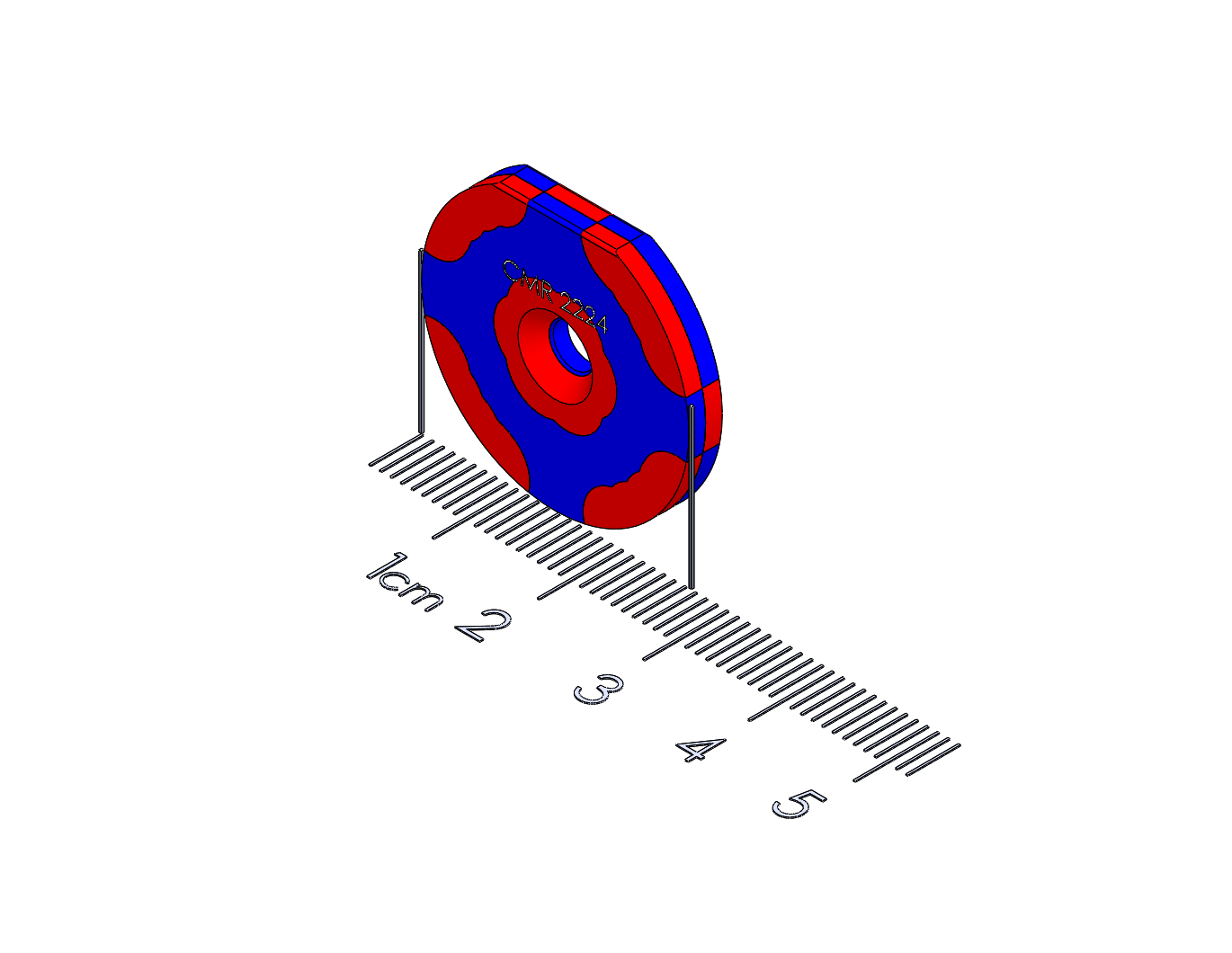 Model of Polymagnet # 1002224.