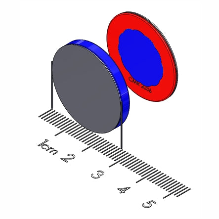 1002281 - Mobile Device Polymagnet Pair - Polymagnet
