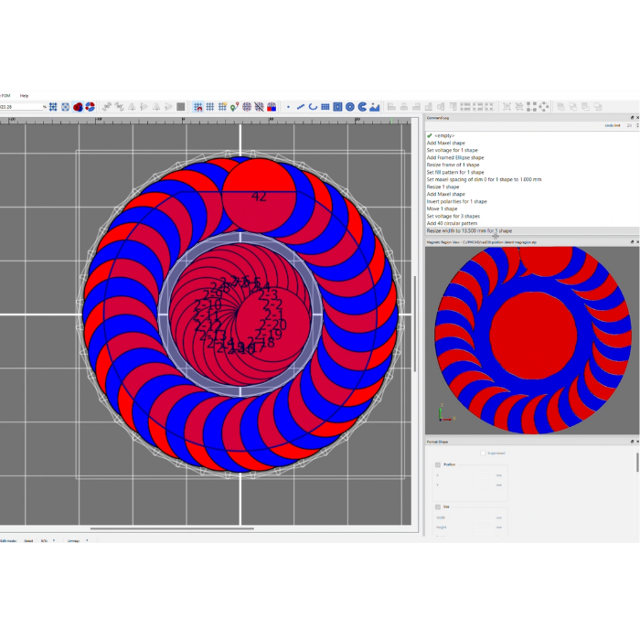 Design Software to help custom magnet designs.