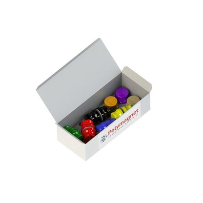 Box with miscellanious polymagnet demos.
